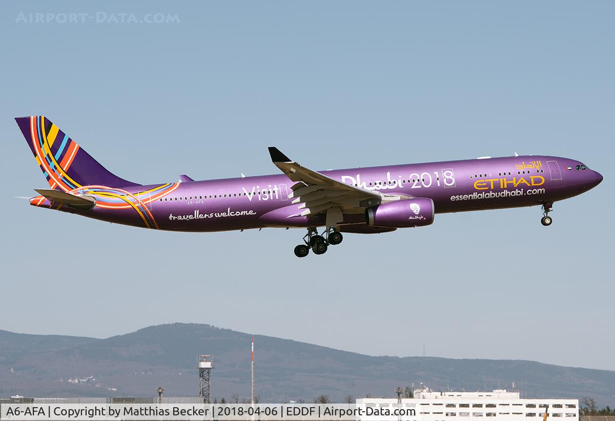 A6-AFA, 2009 Airbus A330-343X C/N 1071, A6-AFA