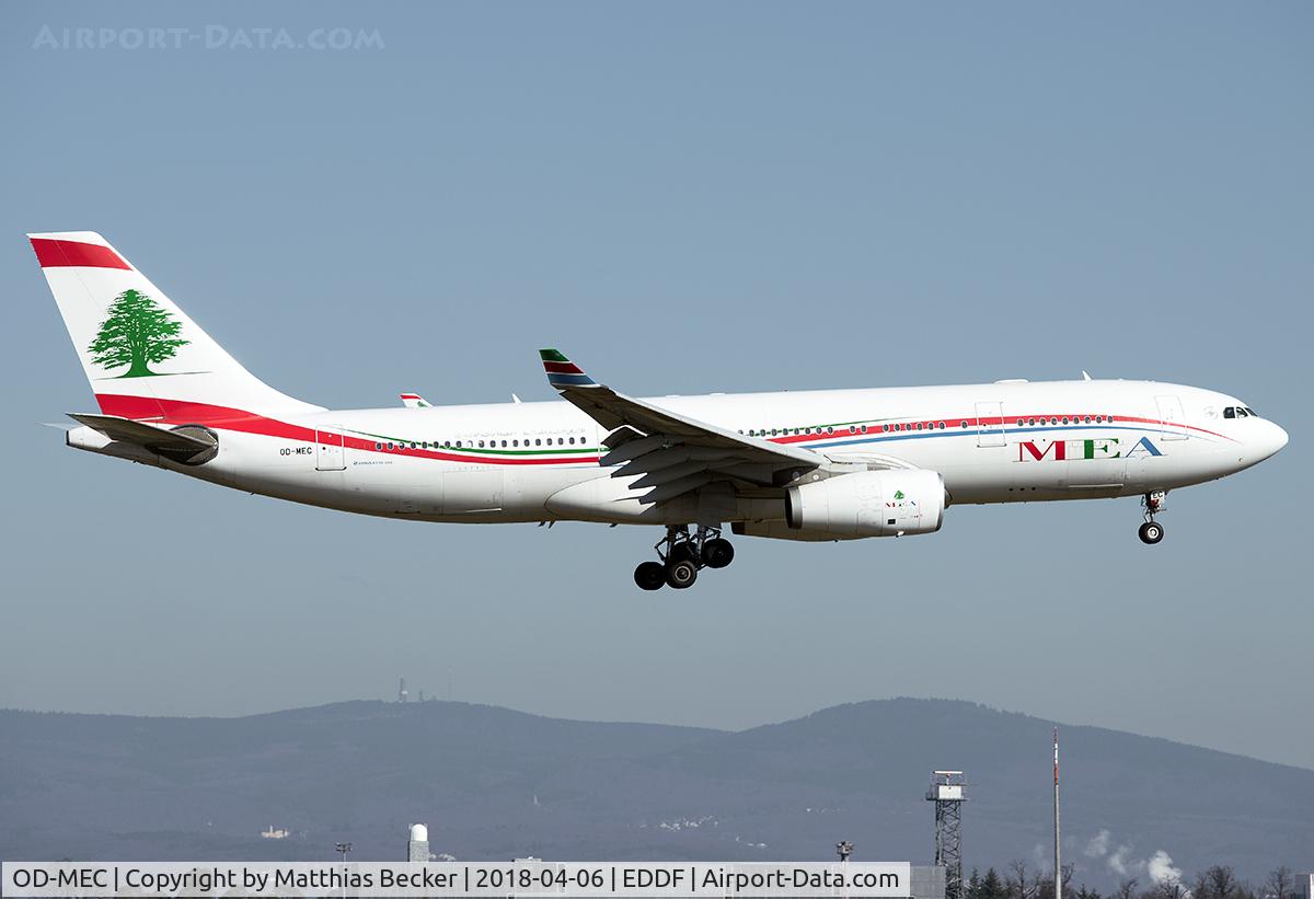 OD-MEC, 2009 Airbus A330-243 C/N 995, OD-MEC