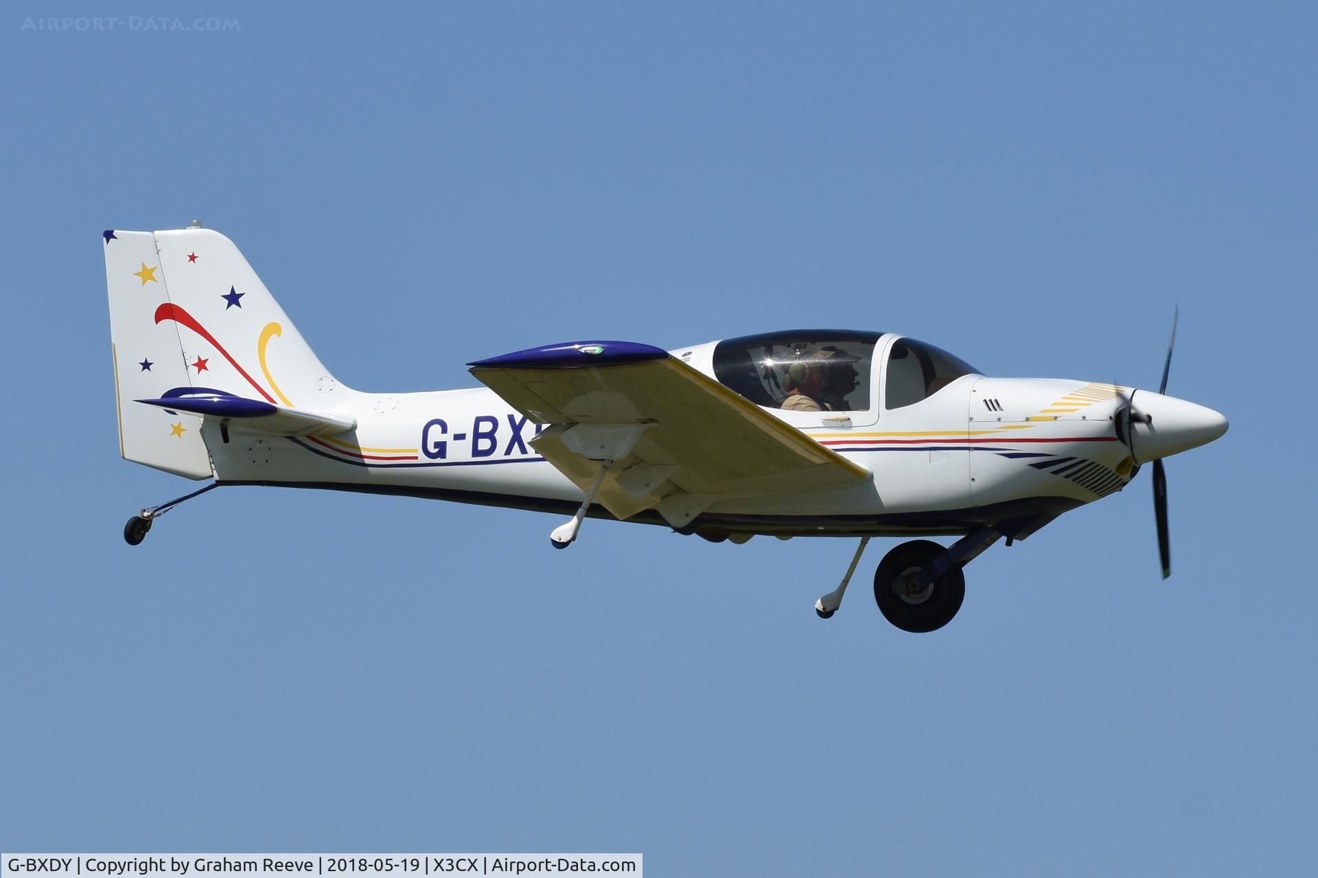 G-BXDY, 1997 Europa Monowheel C/N PFA 247-12914, Landing at Northrepps.