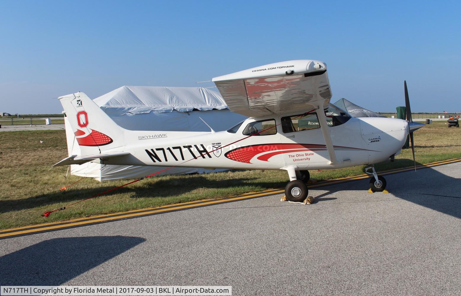 N717TH, 2017 Cessna 172S C/N 172S12009, Buckeye Spam can
