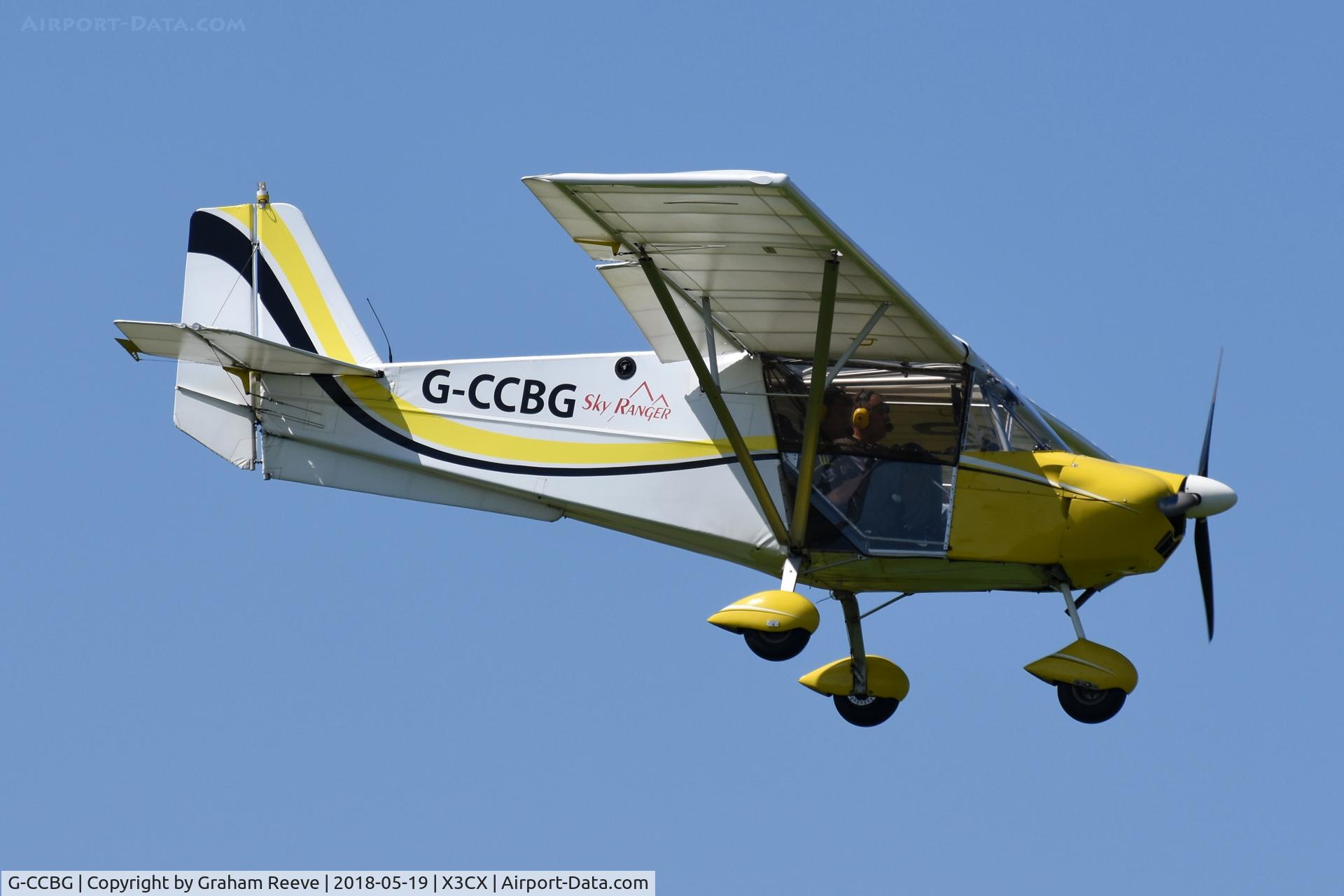 G-CCBG, 2002 Best Off Skyranger 912(2) C/N BMAA/HB/240, Landing at Northrepps.