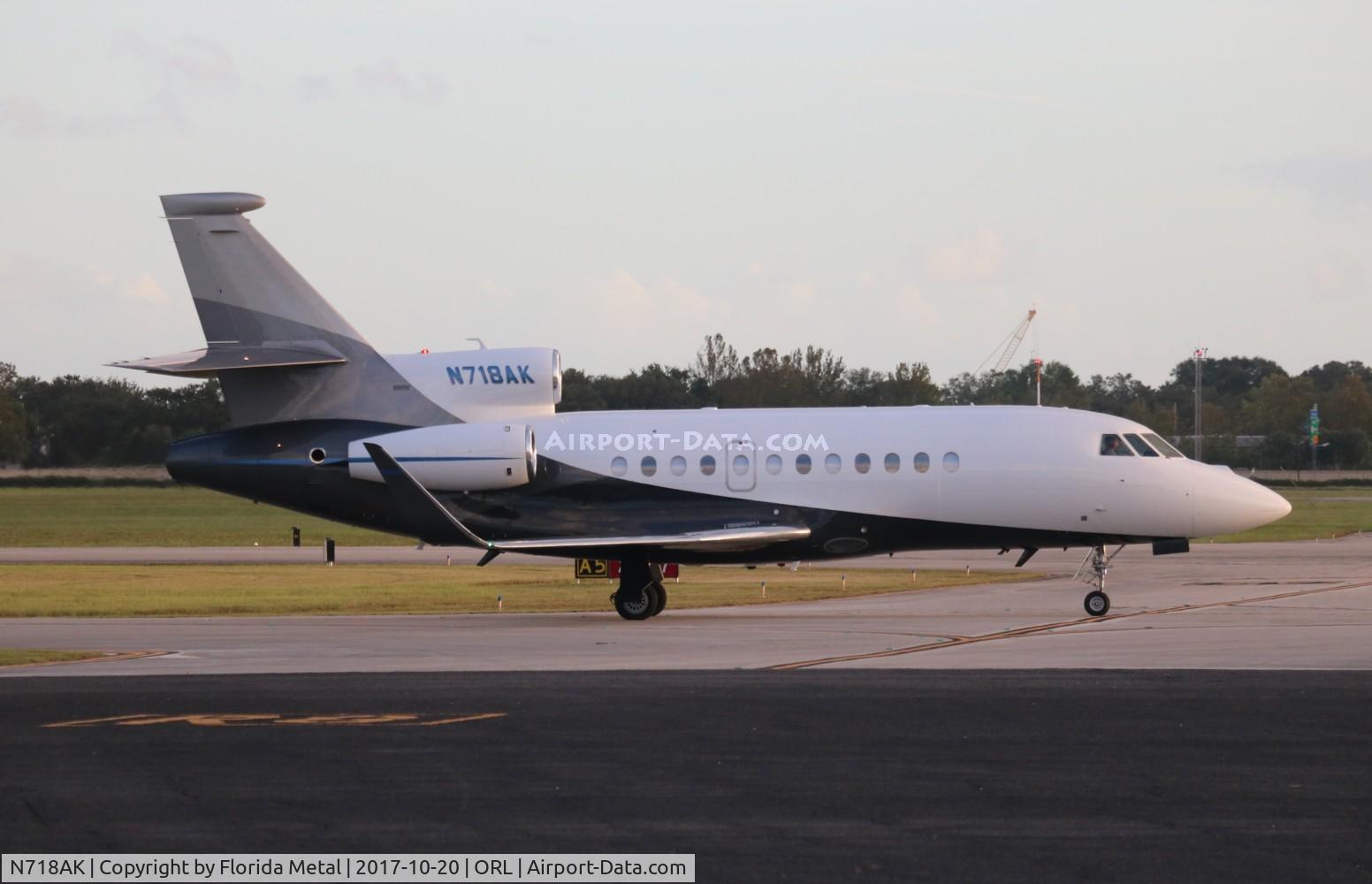 N718AK, 2008 Dassault Falcon 900EX C/N 201, Falcon 900EX