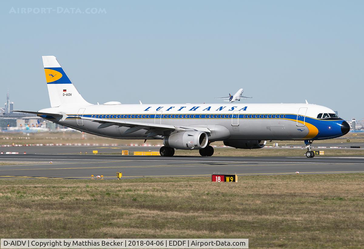 D-AIDV, 2012 Airbus A321-231 C/N 5413, D-AIDV