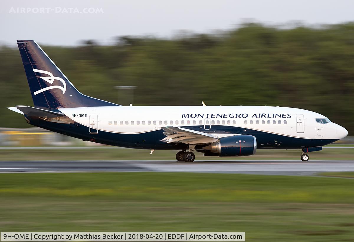 9H-OME, 1991 Boeing 737-505 C/N 24274, 9H-OME