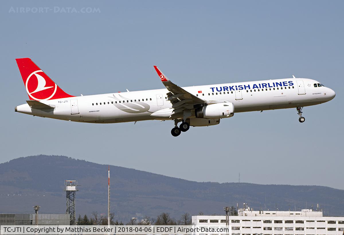 TC-JTI, 2016 Airbus A321-231 C/N 7089, TC-JTI