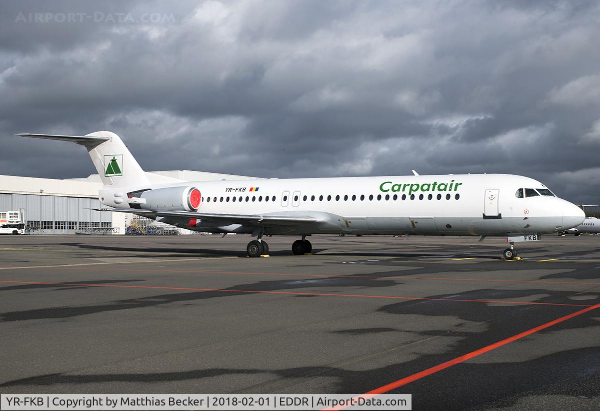 YR-FKB, 1991 Fokker 100 (F-28-0100) C/N 11369, YR-FKB