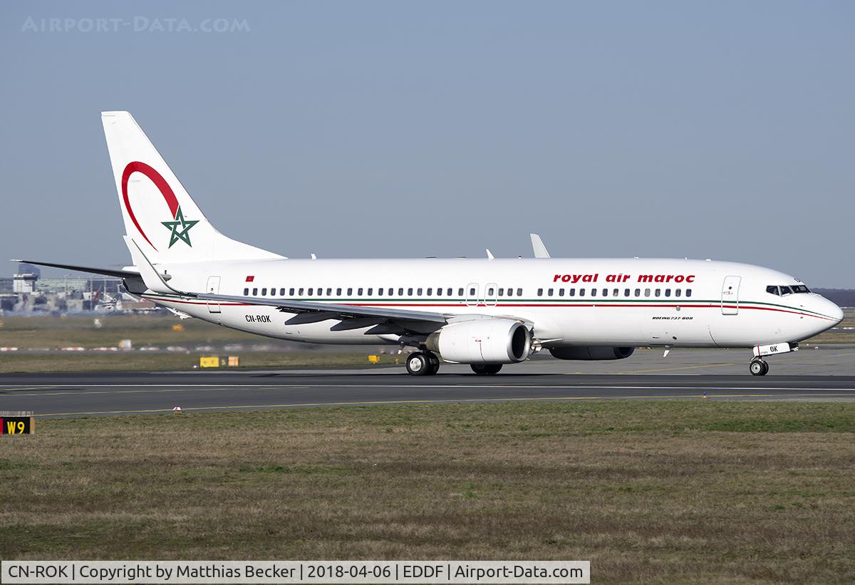CN-ROK, 2006 Boeing 737-8B6 C/N 33064, CN-ROK