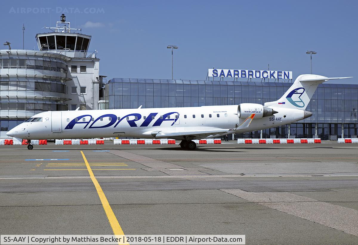 S5-AAY, 2003 Bombardier CRJ-701ER (CL-600-2C10) Regional Jet C/N 10080, S5-AAY