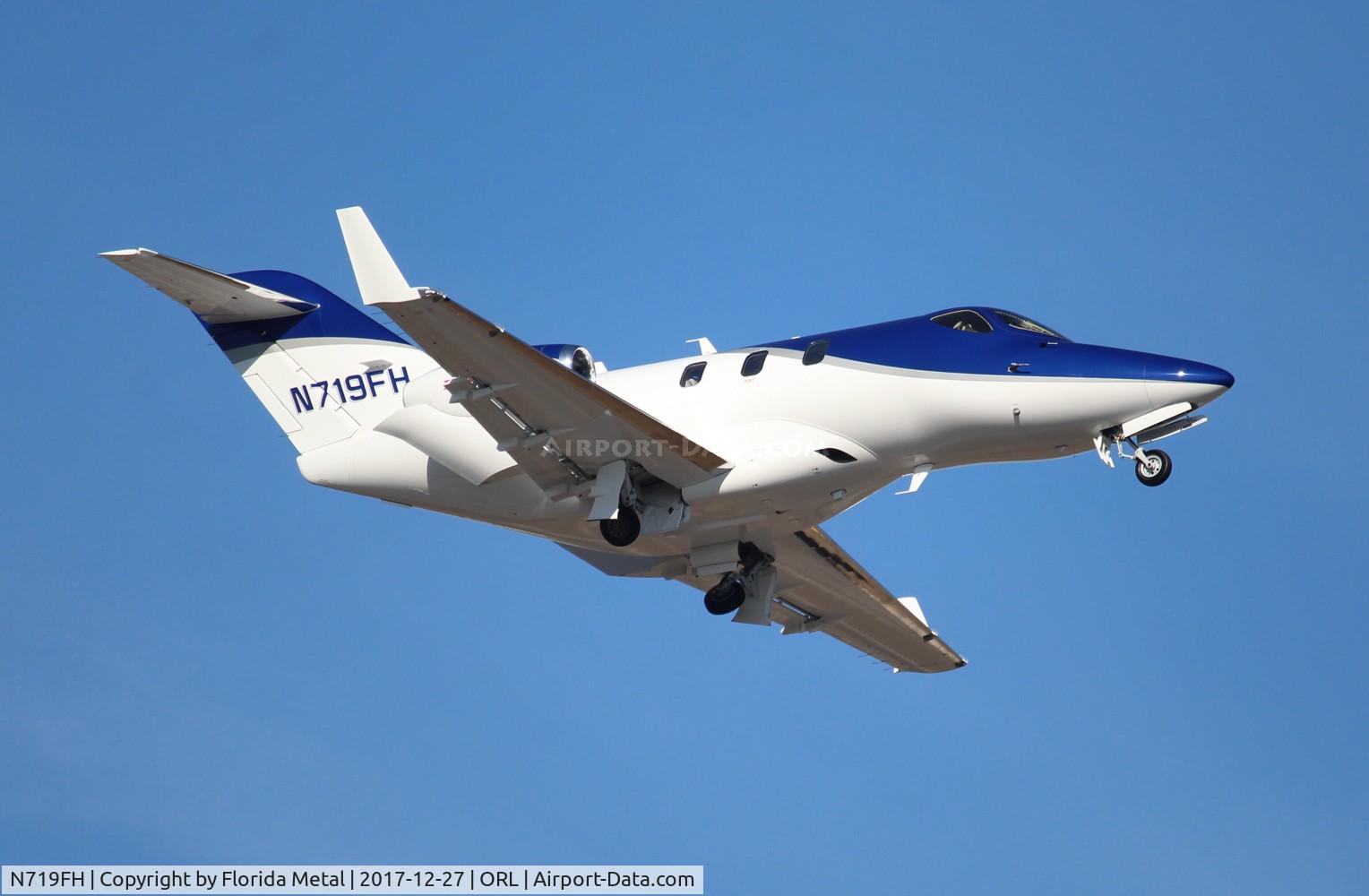N719FH, 2017 Honda HA-420 HondaJet C/N 42000076, HA-420