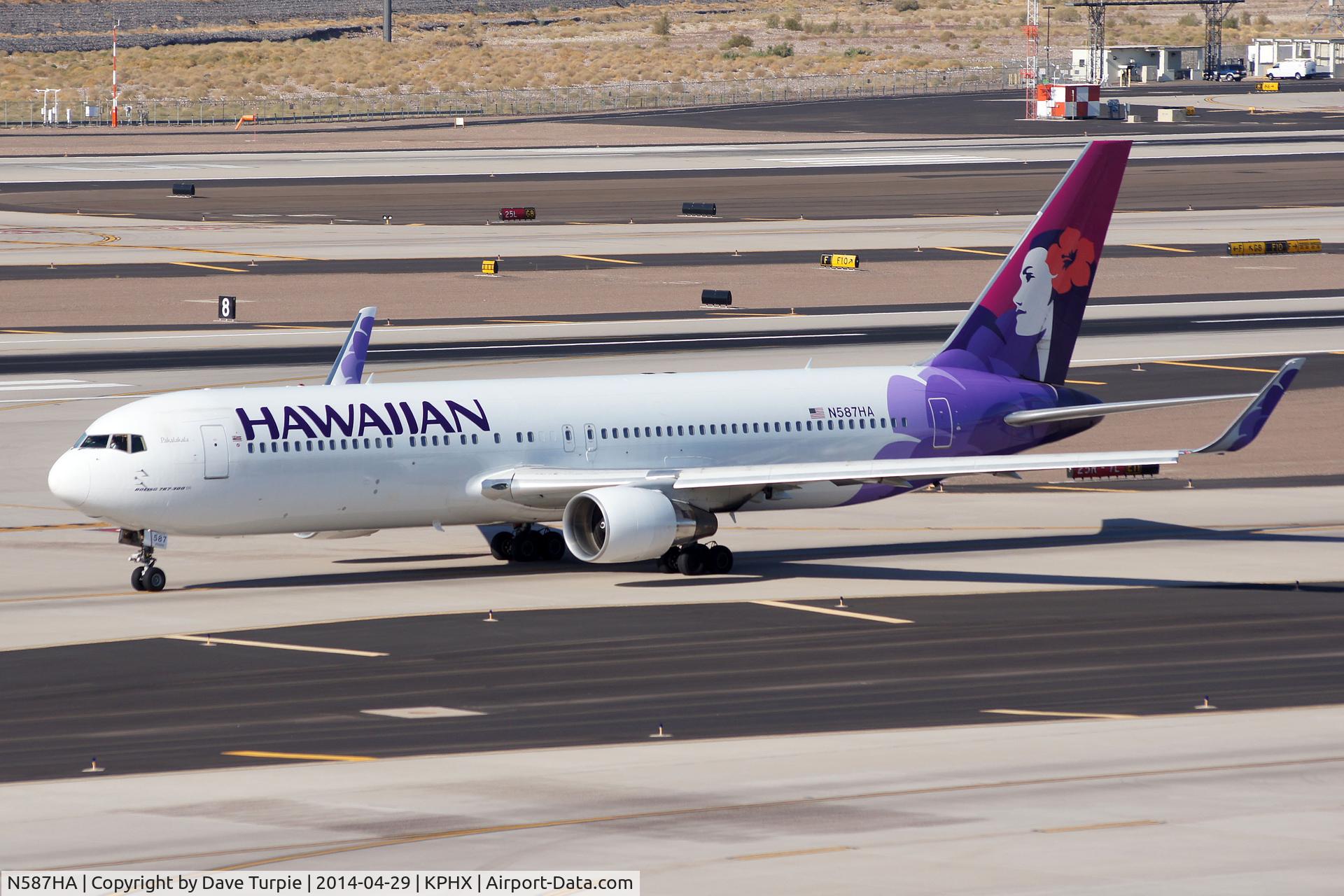 N587HA, 2002 Boeing 767-33A C/N 33421, No comment.