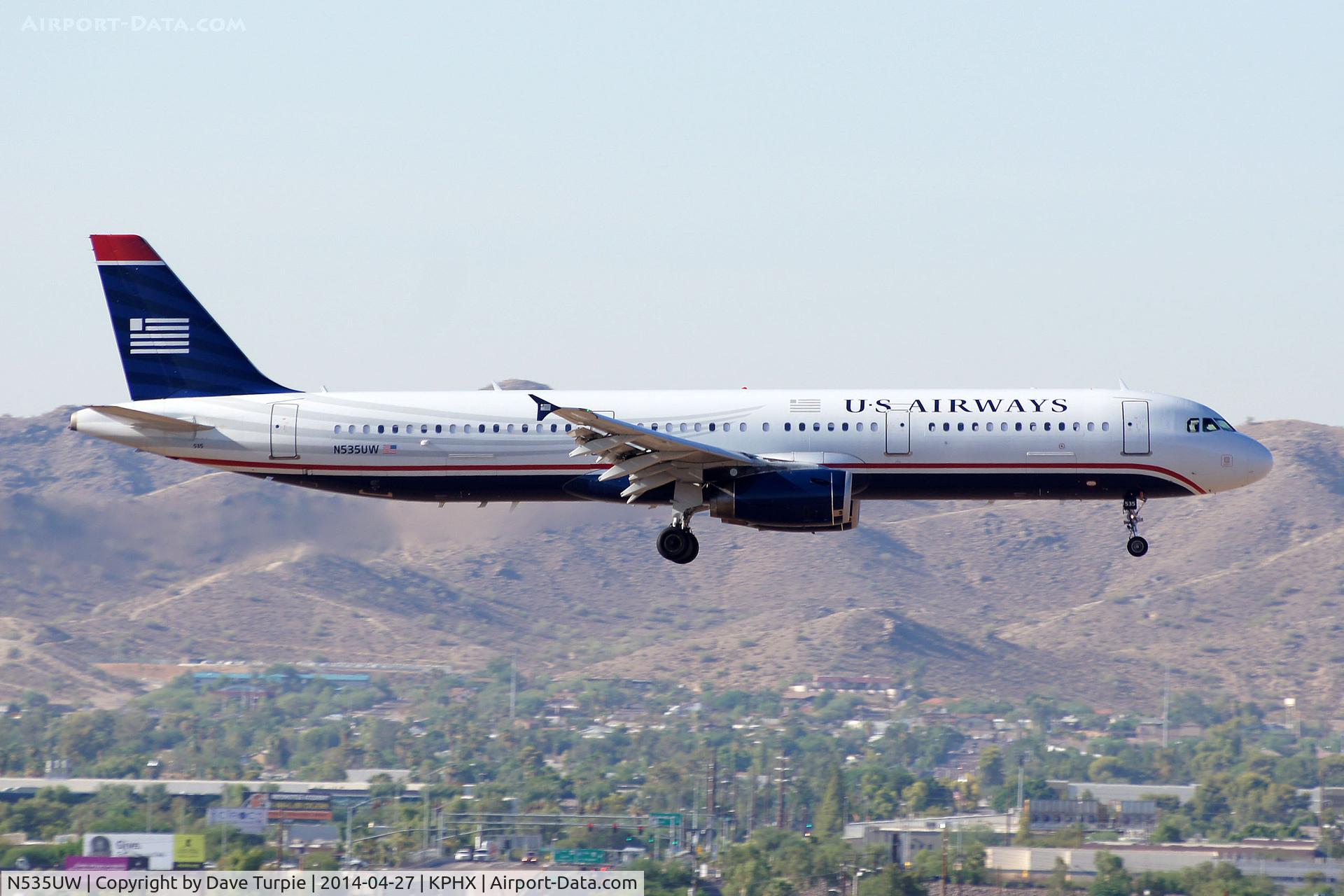 N535UW, 2009 Airbus A321-231 C/N 3993, No comment.