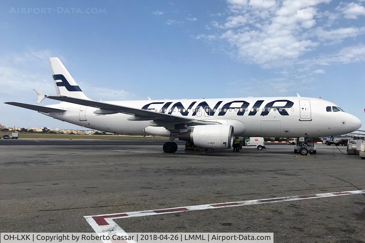 OH-LXK, 2003 Airbus A320-214 C/N 2065, Park 9