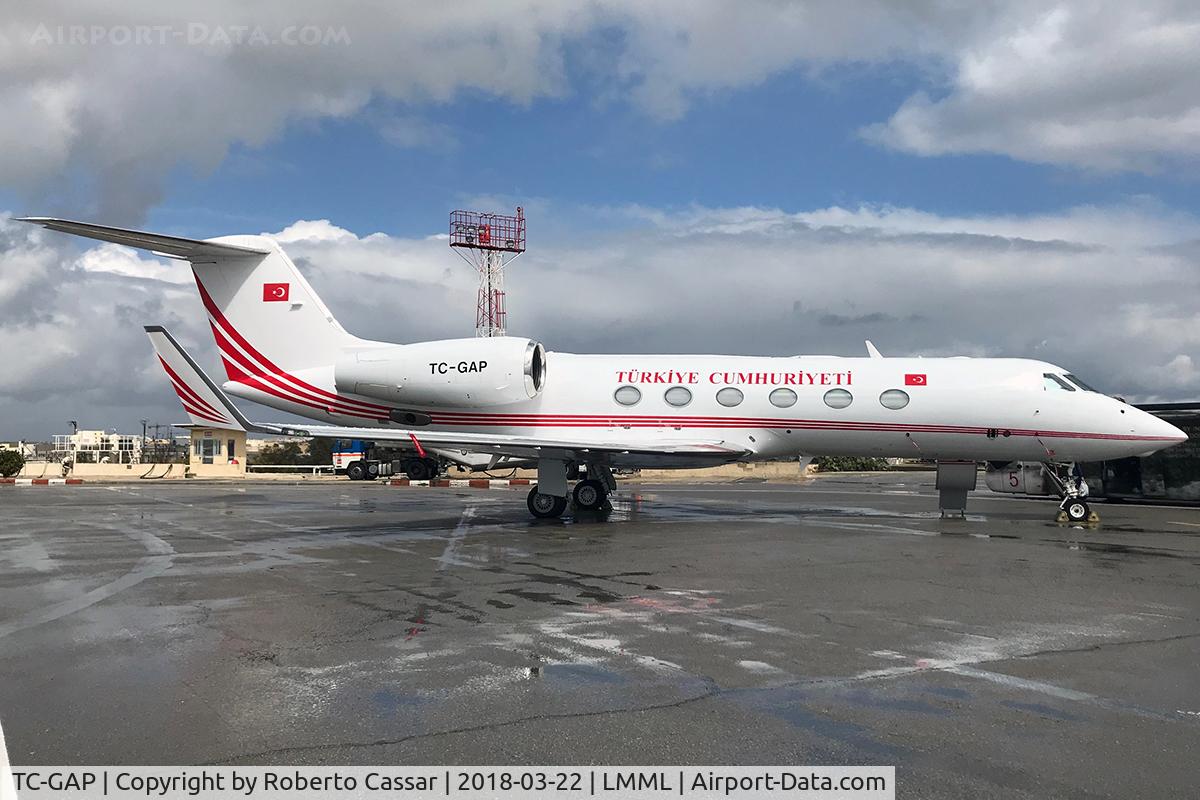 TC-GAP, 1987 Gulfstream Aerospace Gulfstream IV C/N 1027, Park 2