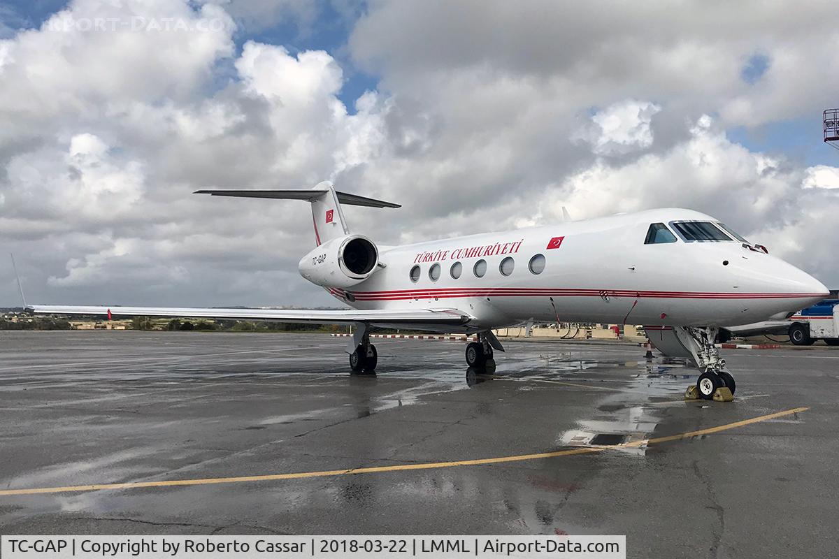 TC-GAP, 1987 Gulfstream Aerospace Gulfstream IV C/N 1027, Park 2
