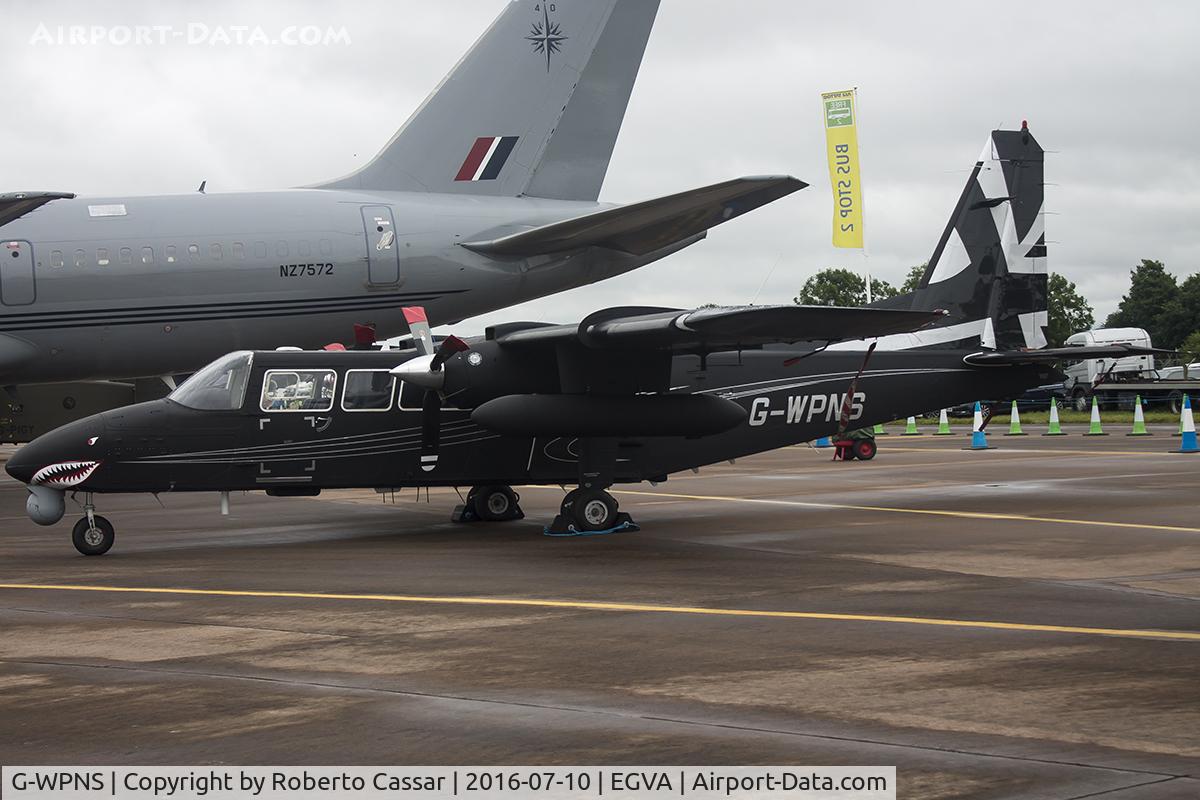 G-WPNS, 2002 Pilatus Britten-Norman BN-2T-4S Defender 4000 C/N 4011, RIAT16