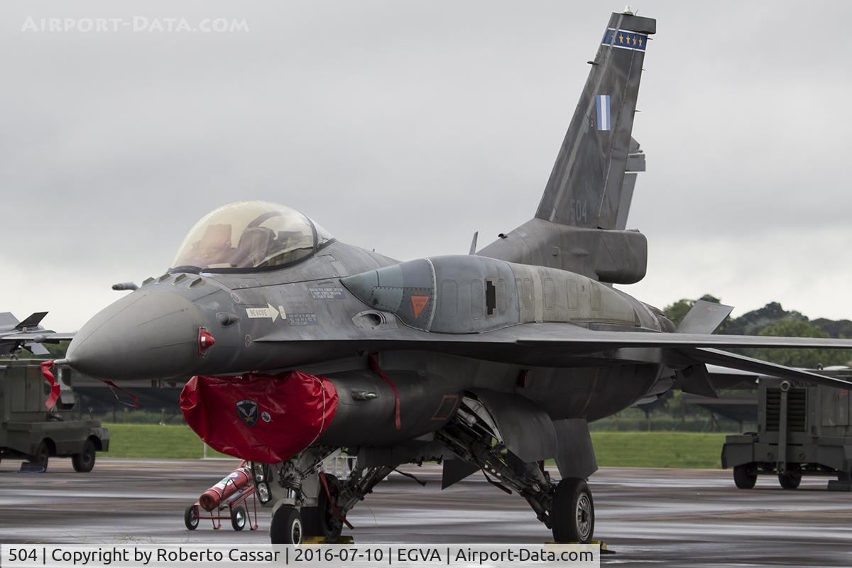 504, Lockheed Martin F-16CJ Fighting Falcon C/N XK-5, RIAT16