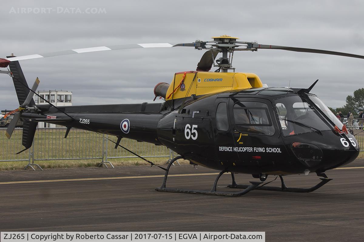 ZJ265, 1997 Eurocopter AS-350BB Squirrel HT1 Ecureuil C/N 2995, RIAT17