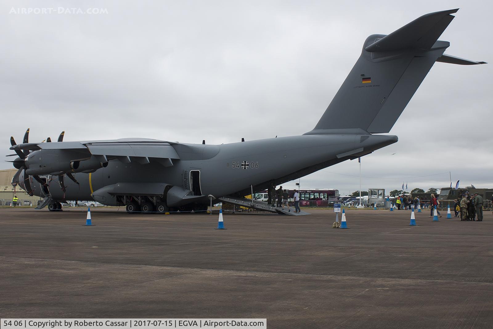54 06, 2016 Airbus A400M-180 Atlas C/N 041, RIAT17