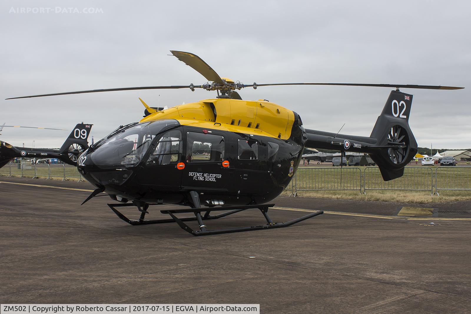 ZM502, 2017 Airbus Helicopters H-145 Jupiter HT1 (BK-117D-2m) C/N 20133, RIAT17