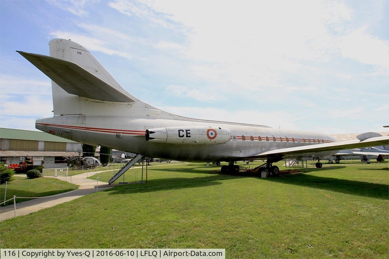 116, 1955 Sud Aviation SE-210 Caravelle III C/N 116, Sud Aviation SE-210 Caravelle III, Musée Européen de l'Aviation de Chasse at Montélimar-Ancône airfield (LFLQ)
