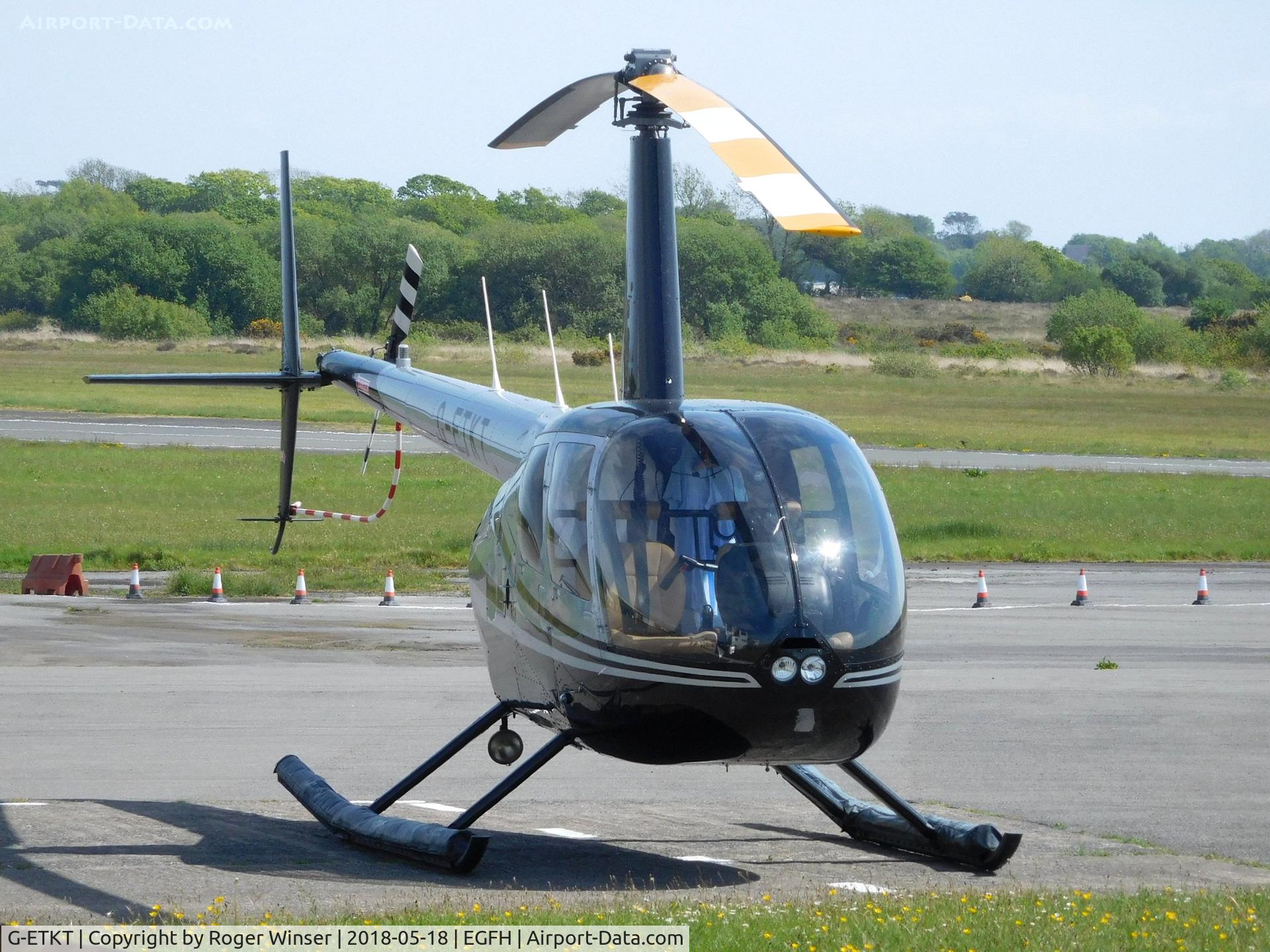 G-ETKT, 2016 Robinson R44 Clipper II C/N 13940, Visiting R44.