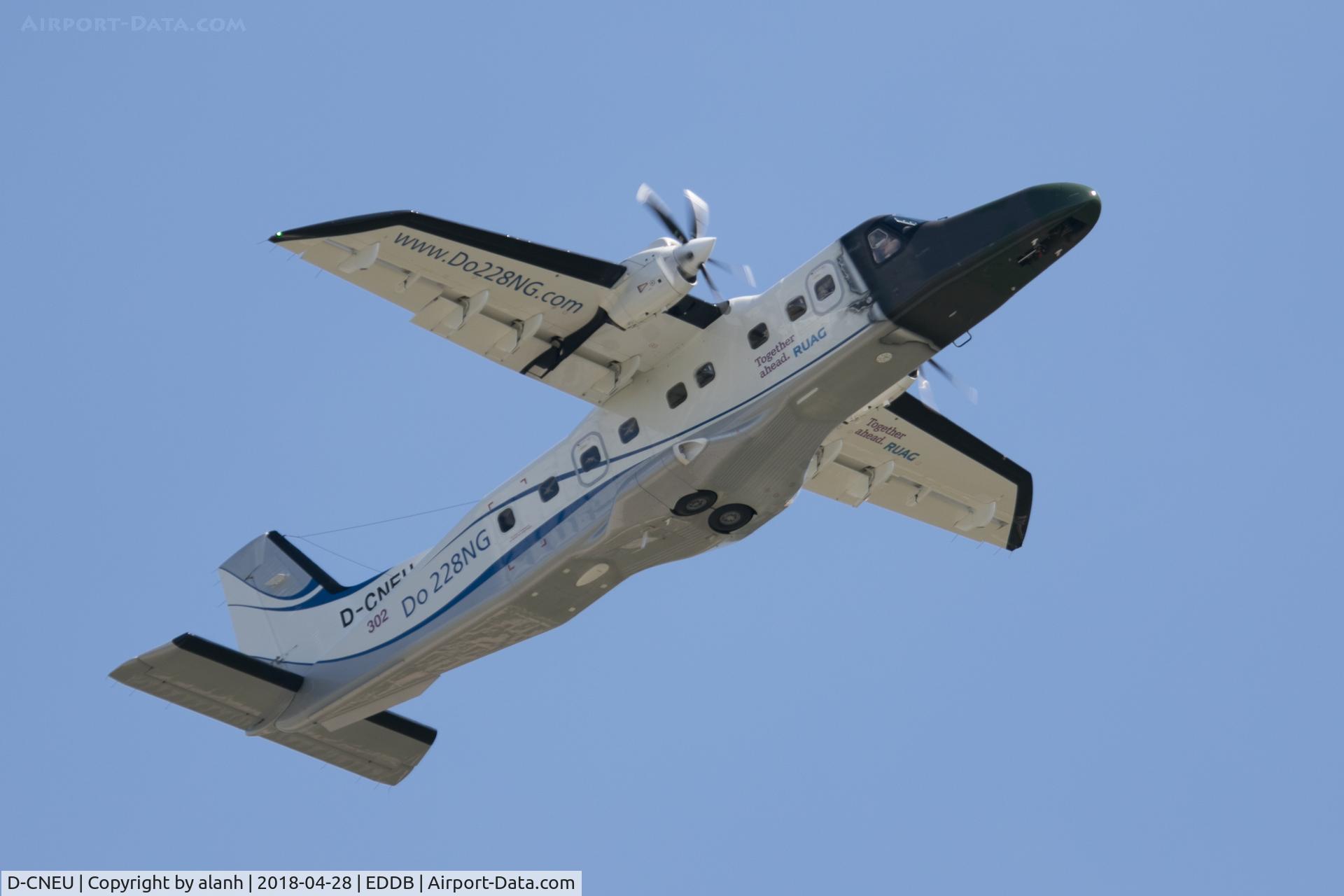 D-CNEU, 1992 Dornier 228-212 C/N 8206, Sporting a black nose at ILA 2018