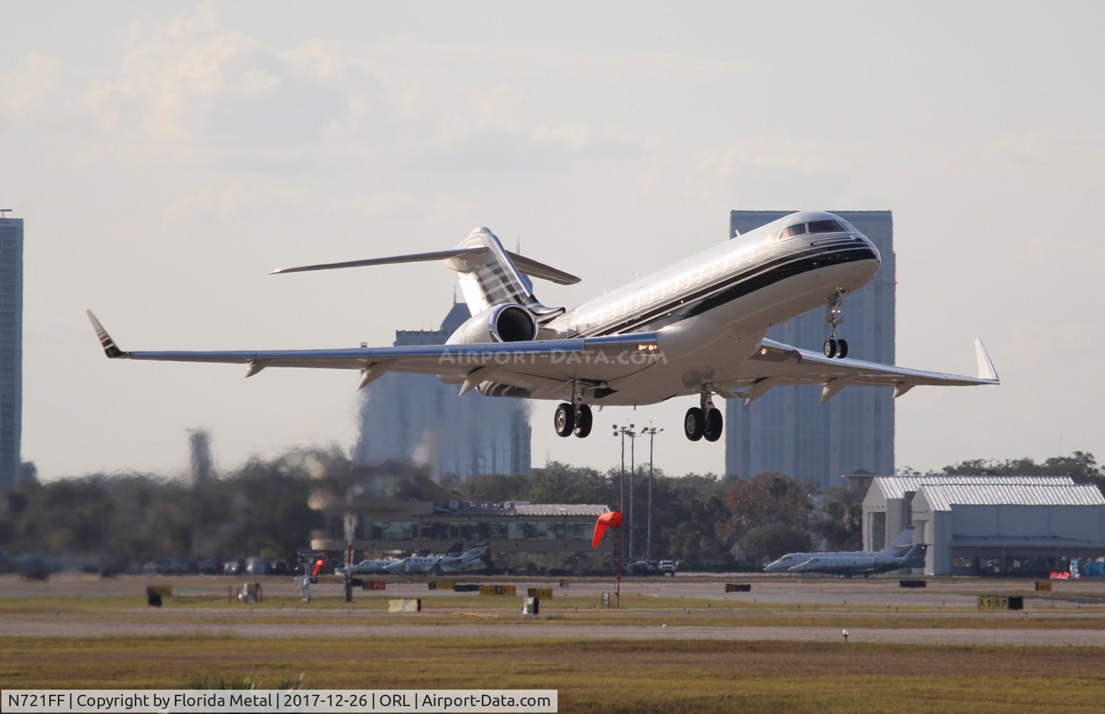 N721FF, 2009 Bombardier BD-700-1A10 Global Express XRS C/N 9354, Global Express XRS