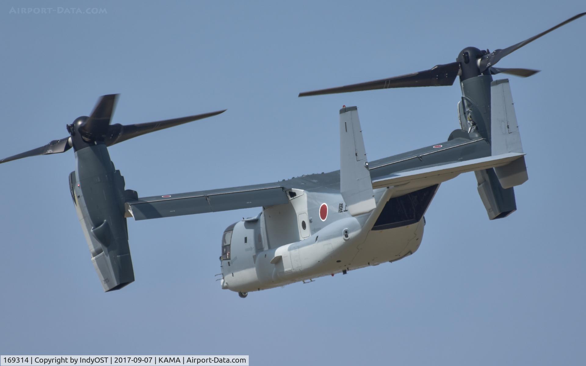 169314, 2017 Bell-Boeing MV-22B Osprey C/N 90312, Japanese Self Defense Force MV-22B during flight test in Amarillo, Texas