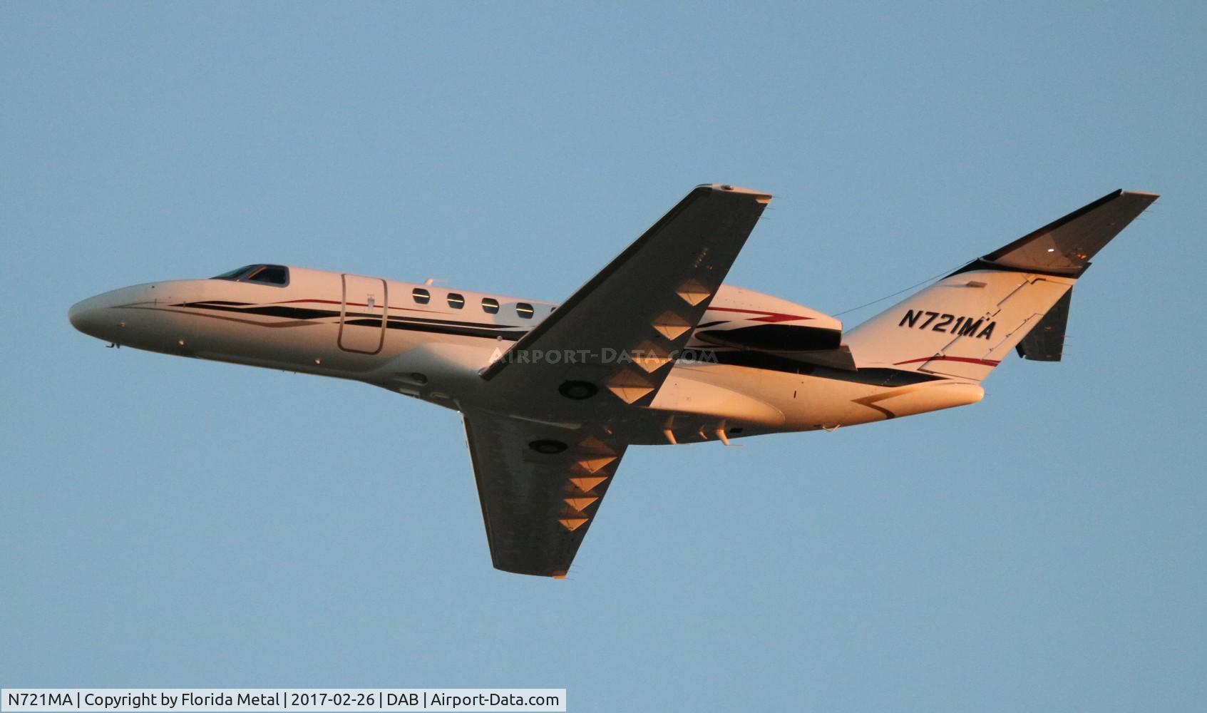 N721MA, 2012 Cessna 525C CitationJet Cj4 CitationJet CJ4 C/N 525C-0107, Citation CJ4