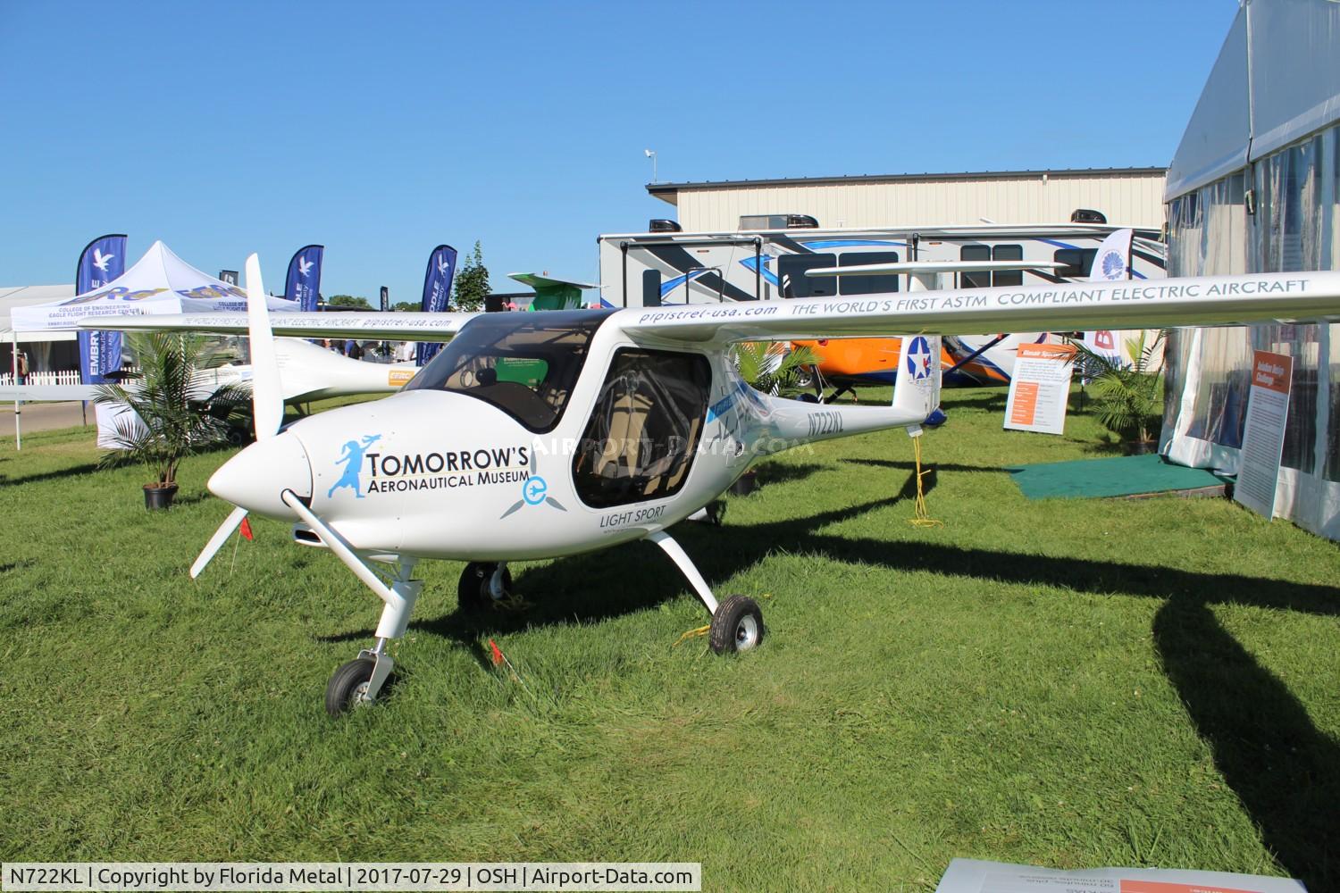 N722KL, 2017 Pipistrel Alpha Electro C/N 831 AE 60, Pipistrel Alpha Electro