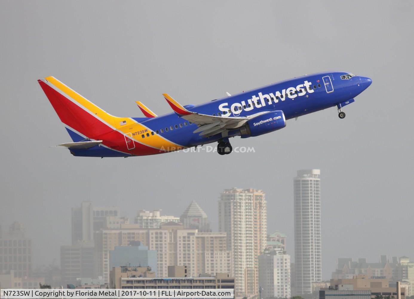 N723SW, 1999 Boeing 737-7H4 C/N 27855, Southwest