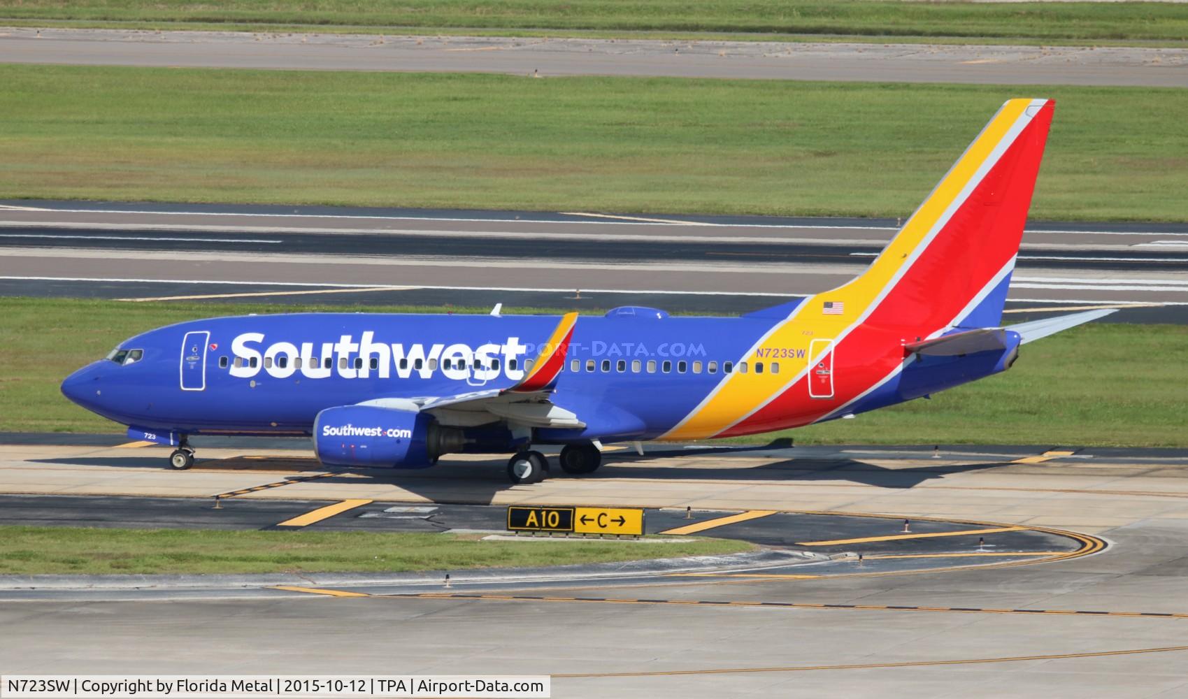 N723SW, 1999 Boeing 737-7H4 C/N 27855, Southwest