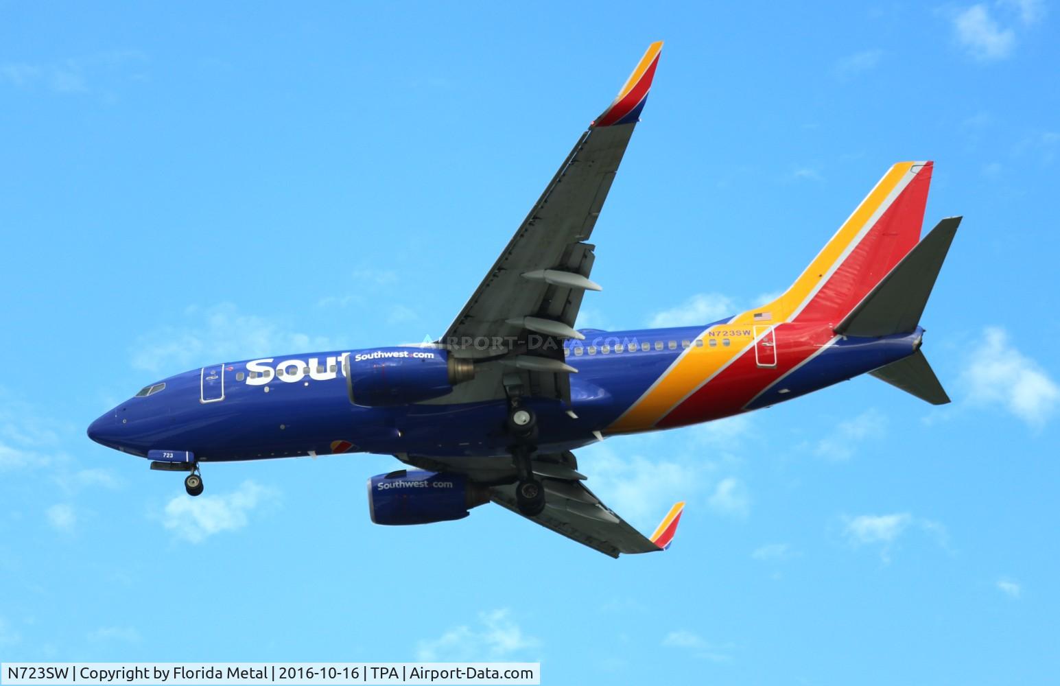 N723SW, 1999 Boeing 737-7H4 C/N 27855, Southwest