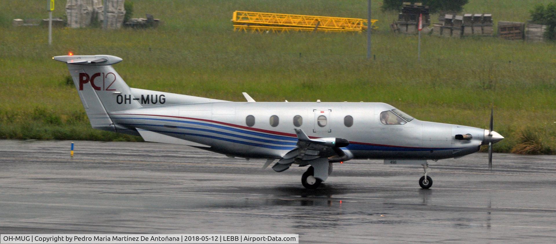 OH-MUG, 2003 Pilatus PC-12/45 C/N 498, Loiu - Bilbao - Euskadi - España