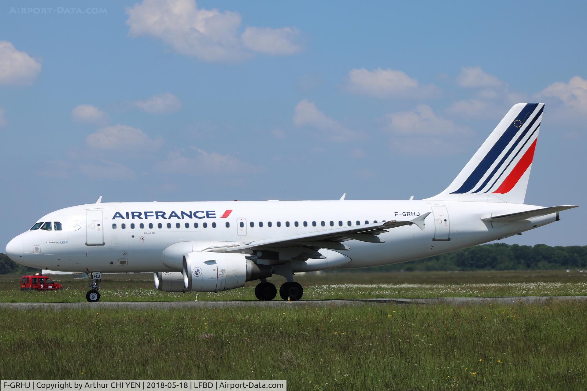 F-GRHJ, 2000 Airbus A319-111 C/N 1176, Flight to Orly