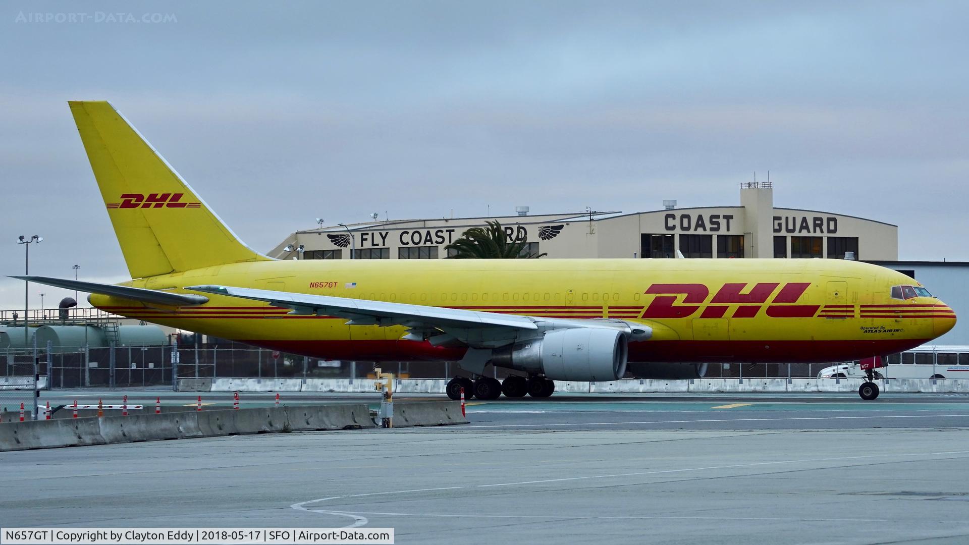 N657GT, 1984 Boeing 767-281 C/N 23018, SFO 2018.