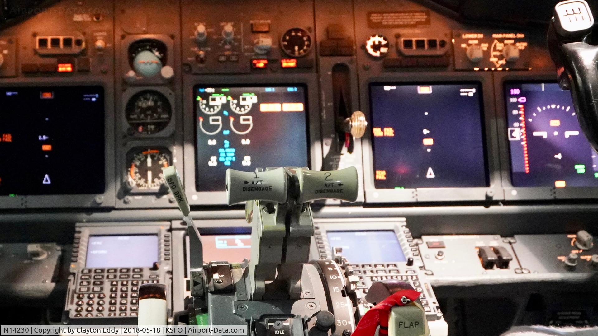N14230, 1999 Boeing 737-824 C/N 28794, SFO 2018.