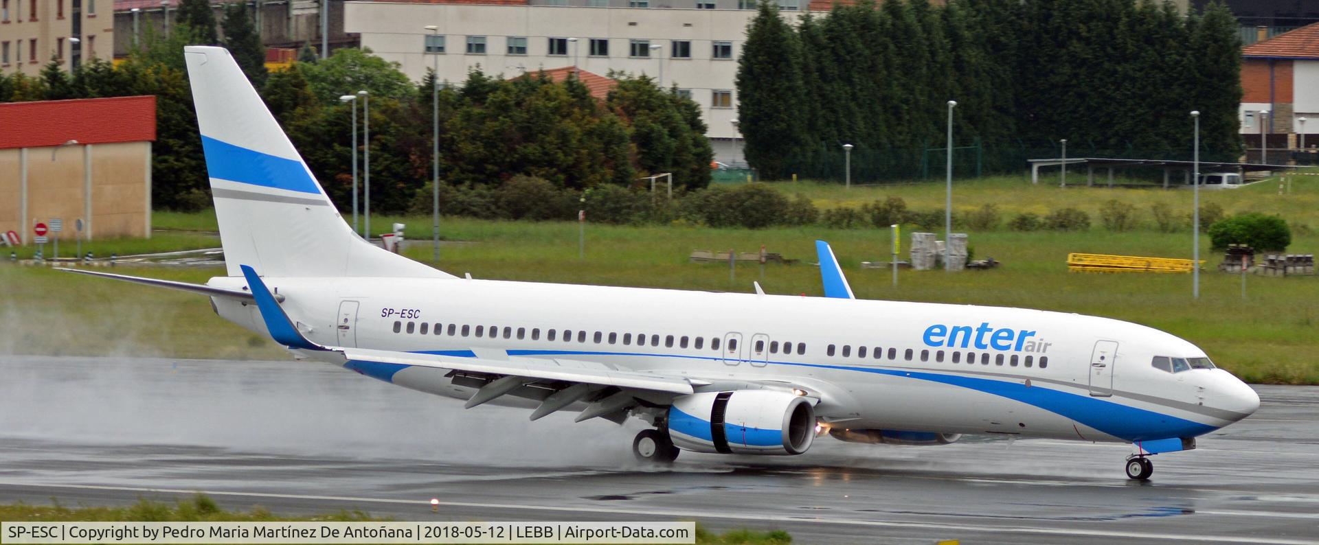 SP-ESC, 2001 Boeing 737-8AS C/N 29933, Loiu - Bilbao - Euskadi - España