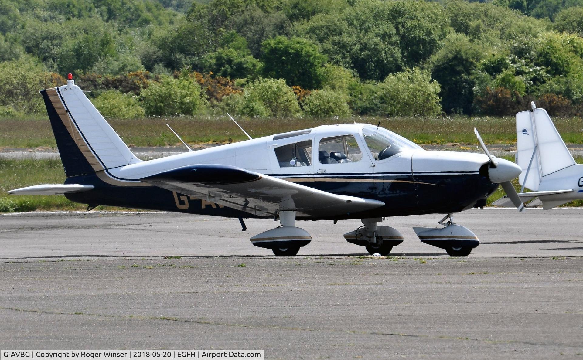 G-AVBG, 1966 Piper PA-28-180 Cherokee C/N 28-3801, Visiting Cherokee.