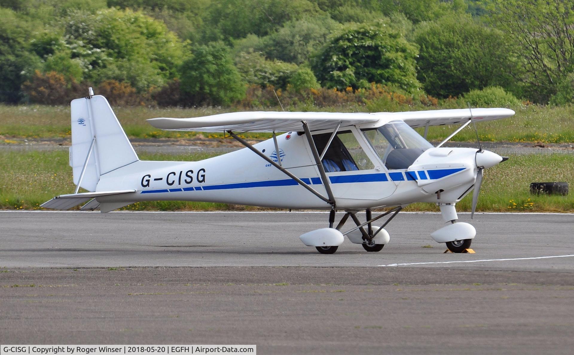 G-CISG, 2015 Comco Ikarus C42 FB80 C/N 1506-7397, Visiting Ikarus C42.