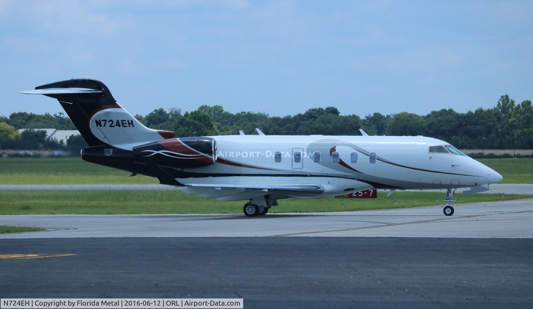 N724EH, 2016 Bombardier Challenger 350 (BD-100-1A10) C/N 20613, Challenger 350