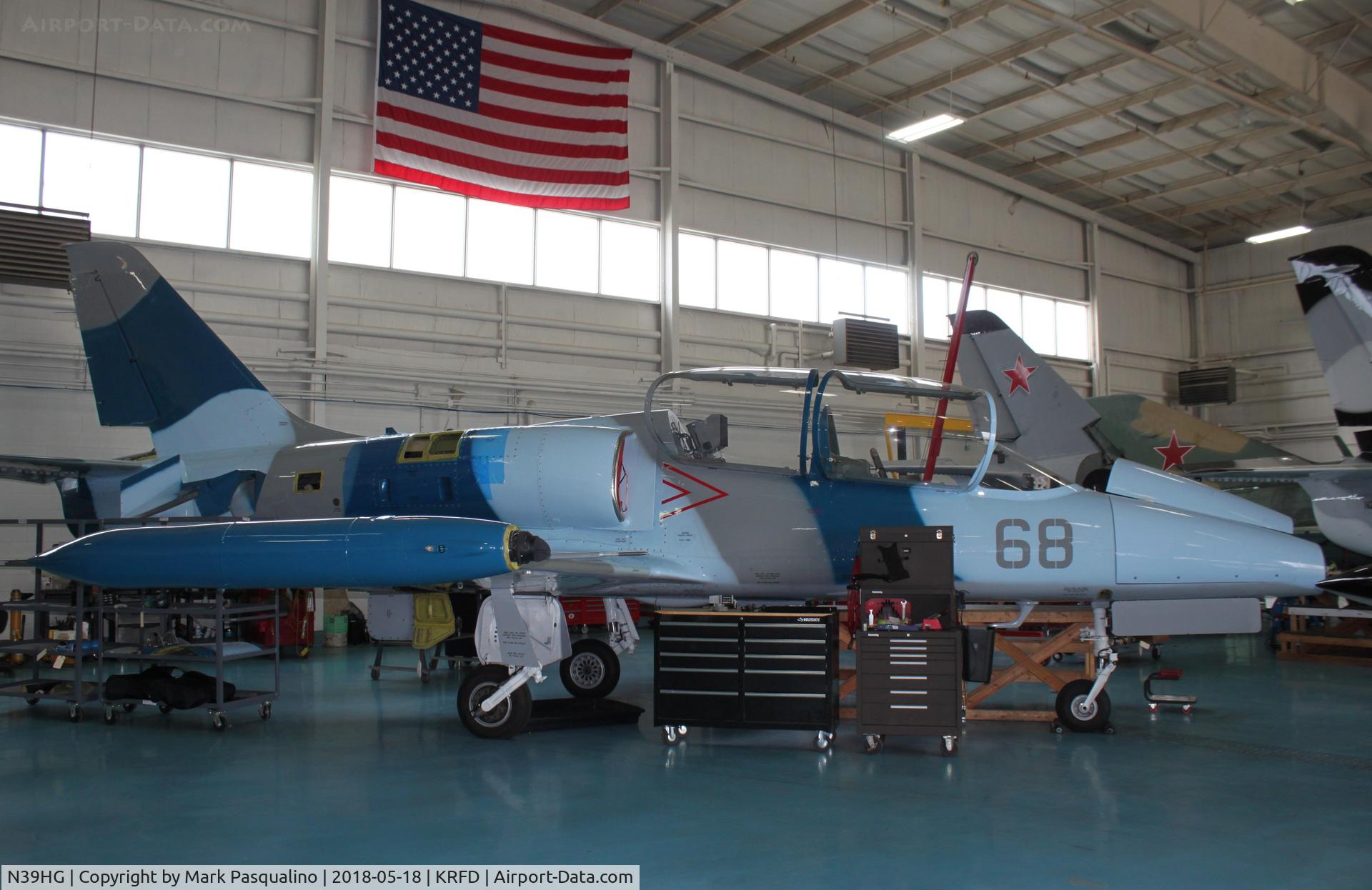 N39HG, 1990 Aero L-39C Albatros C/N 035118, Aero L-39C
