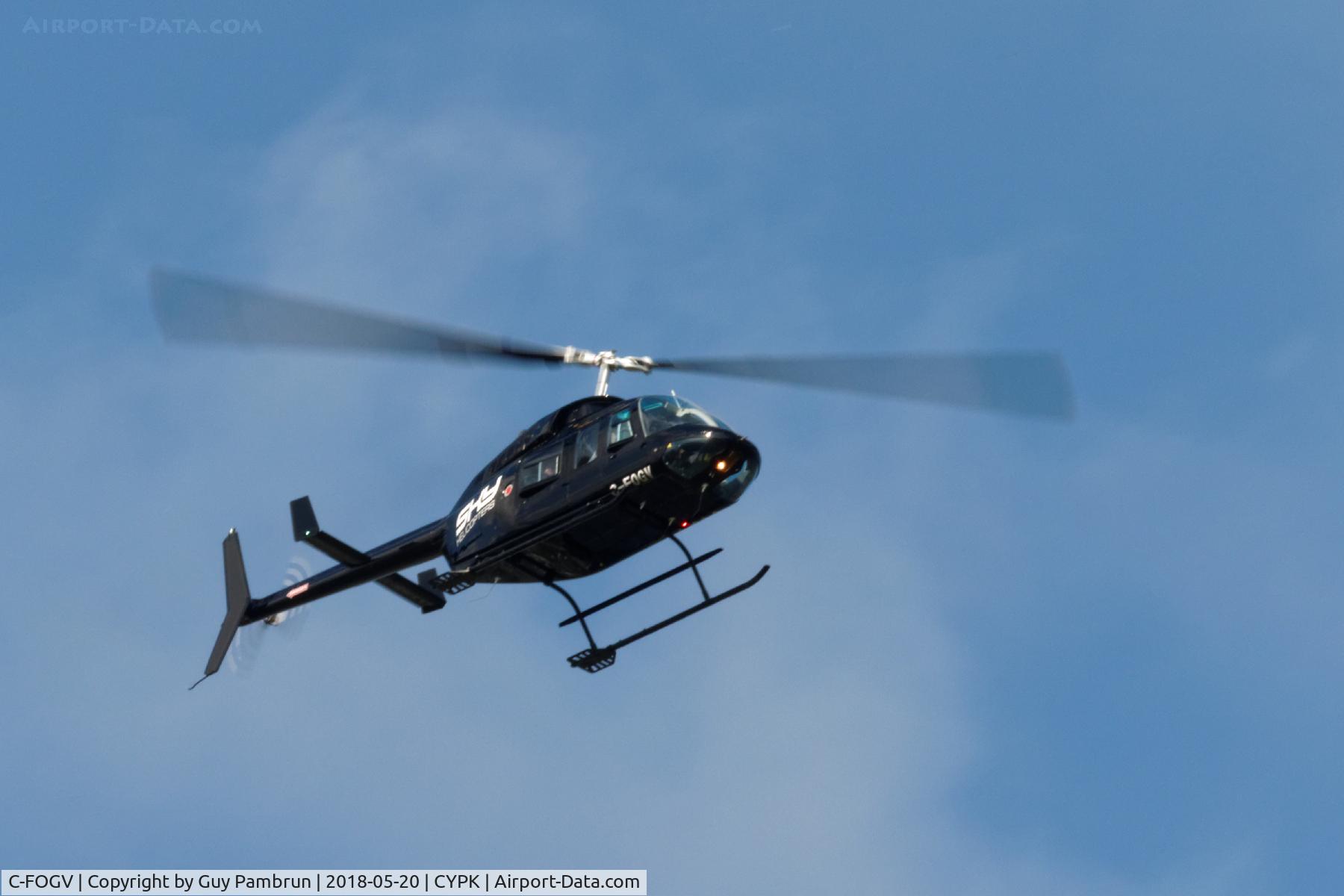 C-FOGV, 1984 Bell 206L-3 LongRanger III C/N 51121, Landing