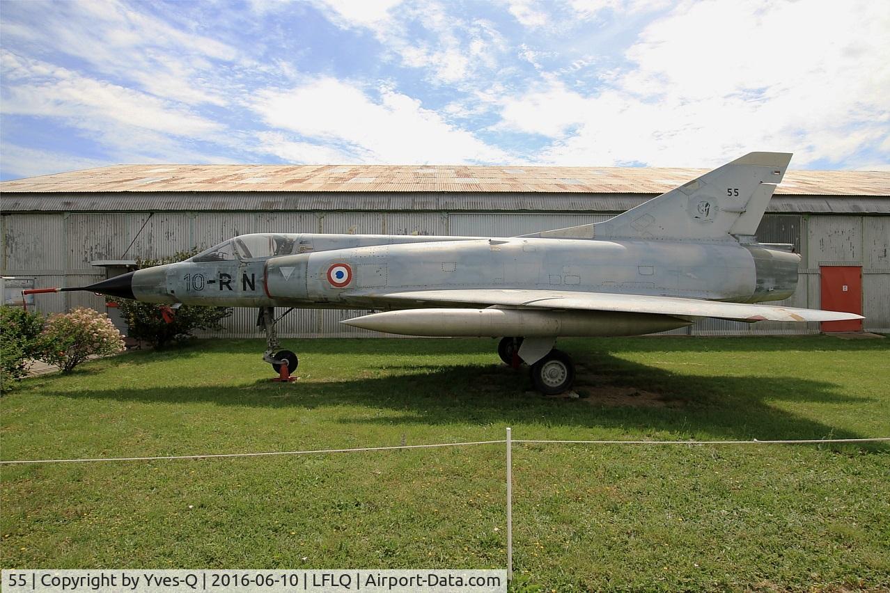 55, Dassault Mirage IIIC C/N 55, Dassault Mirage IIIC, Musée Européen de l'Aviation de Chasse, Montélimar-Ancône airfield (LFLQ)