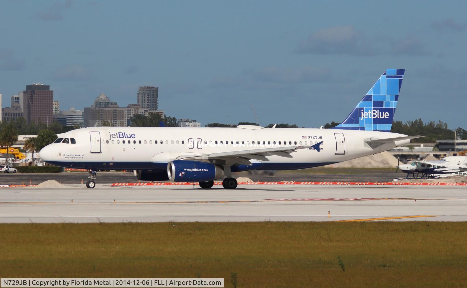 N729JB, 2008 Airbus A320-232 C/N 3572, Jet Blue