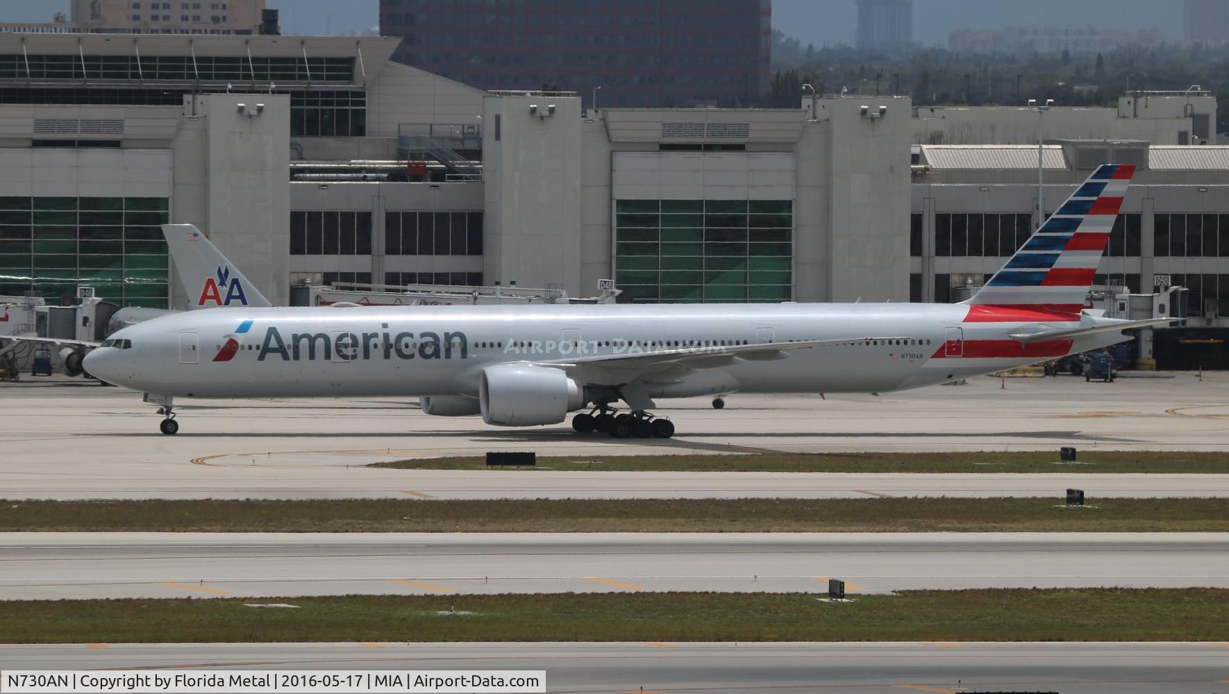 N730AN, 2014 Boeing 777-323/ER C/N 31554, American