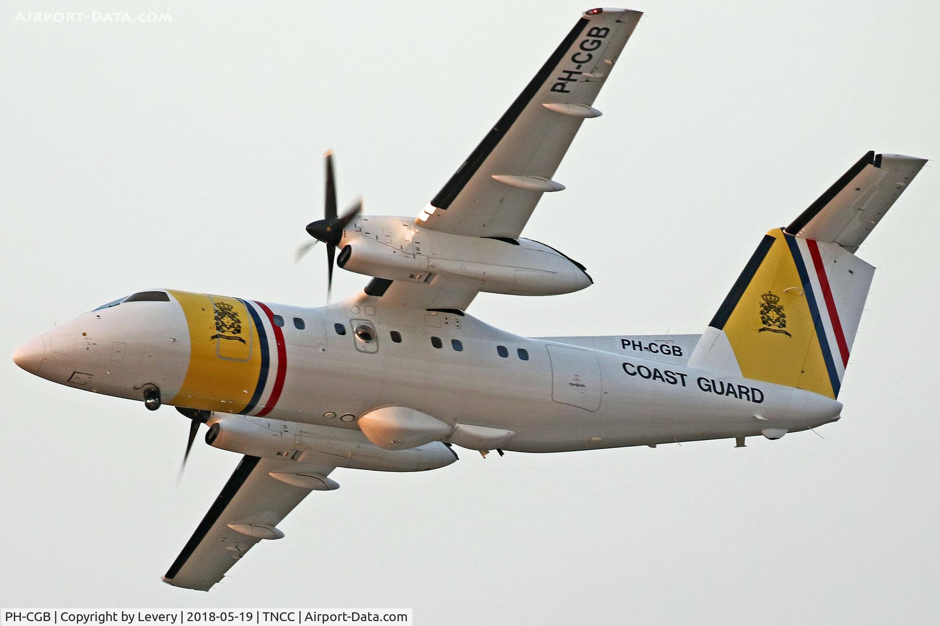PH-CGB, 1992 De Havilland Canada DHC-8-106 Dash 8 C/N 314, First flight with its new PH- registration!!
