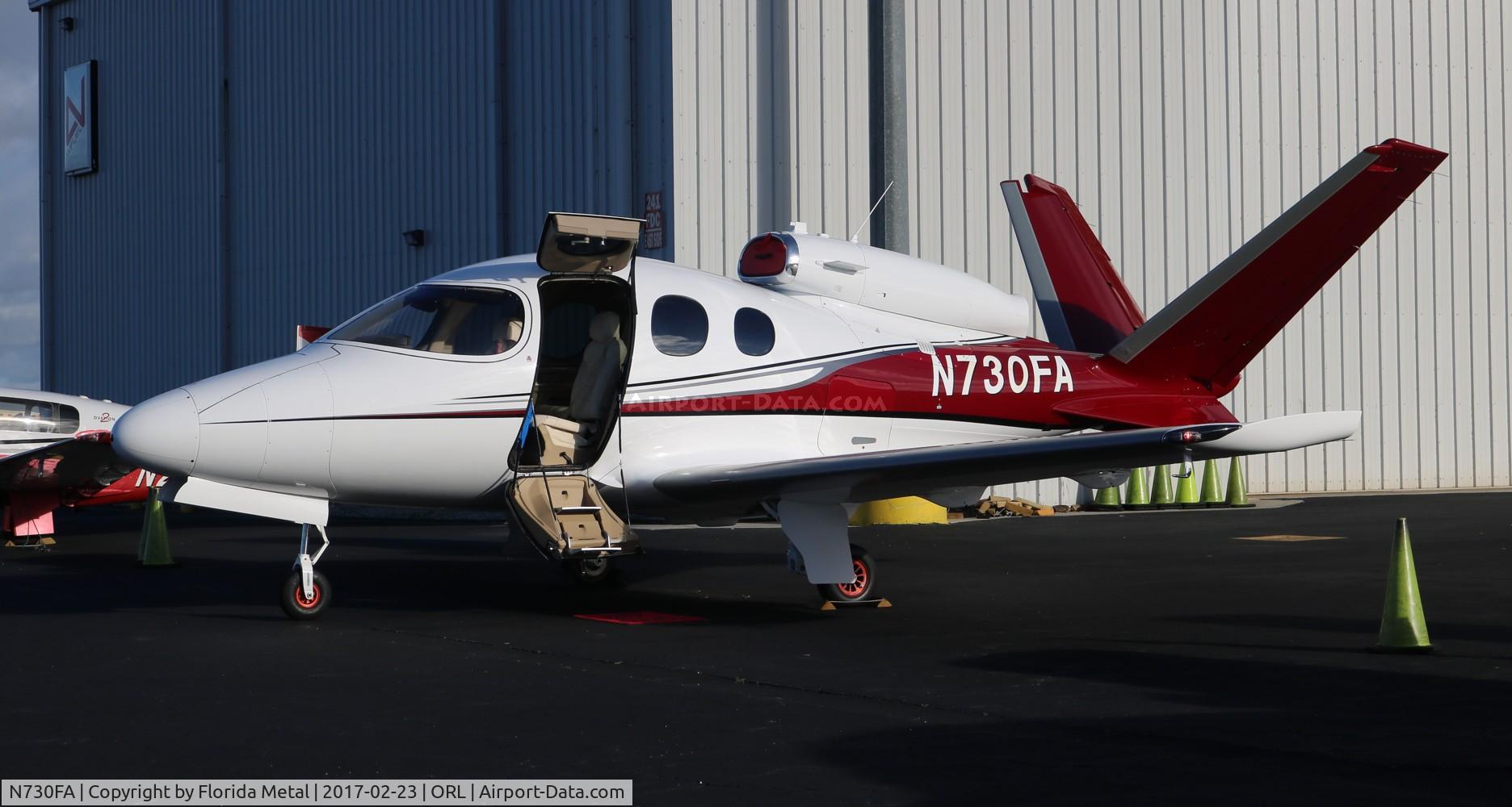 N730FA, 2015 Cirrus SF50 Vision C/N 0008, Cirrus SF50