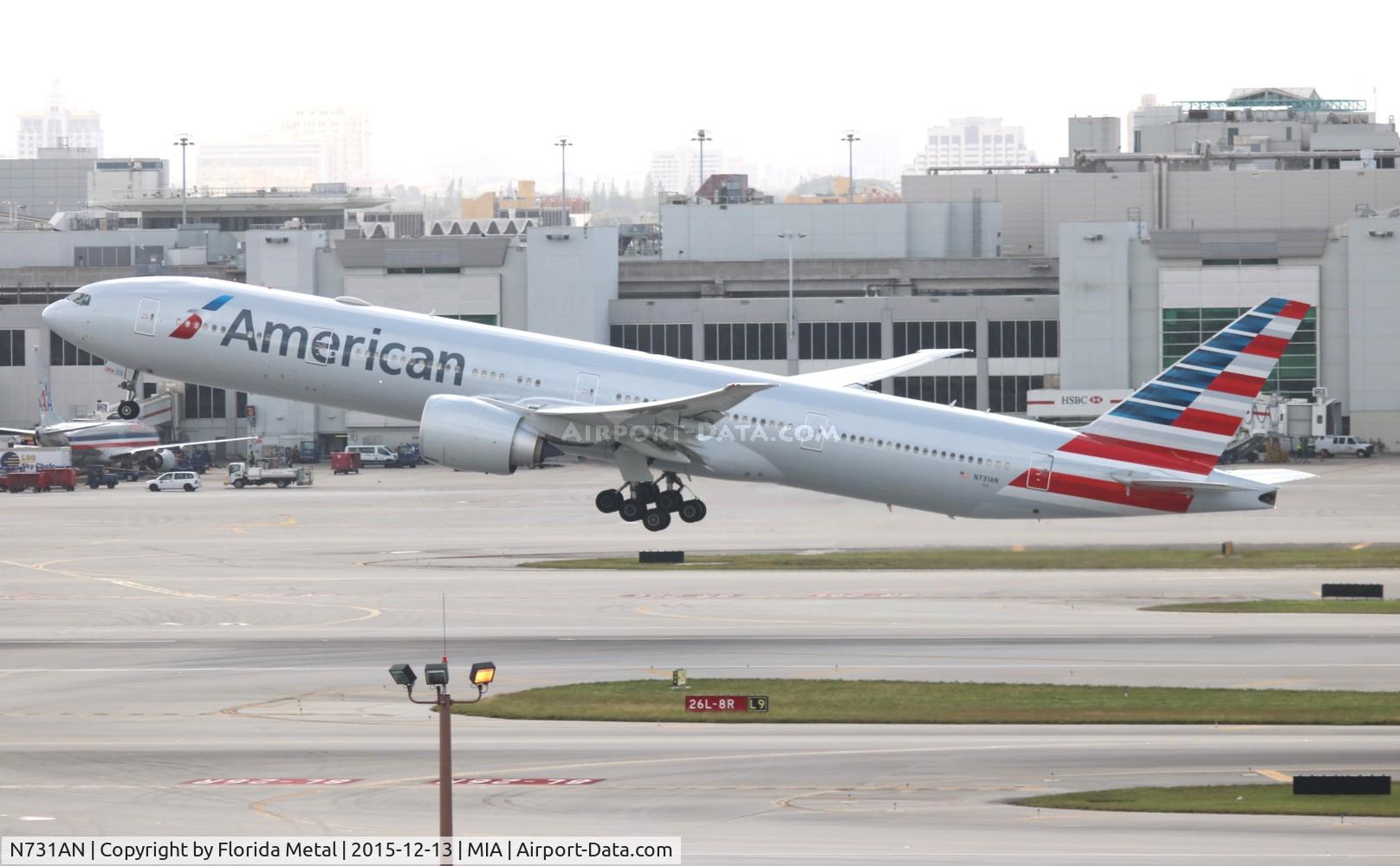 N731AN, 2014 Boeing 777-323/ER C/N 33523, American