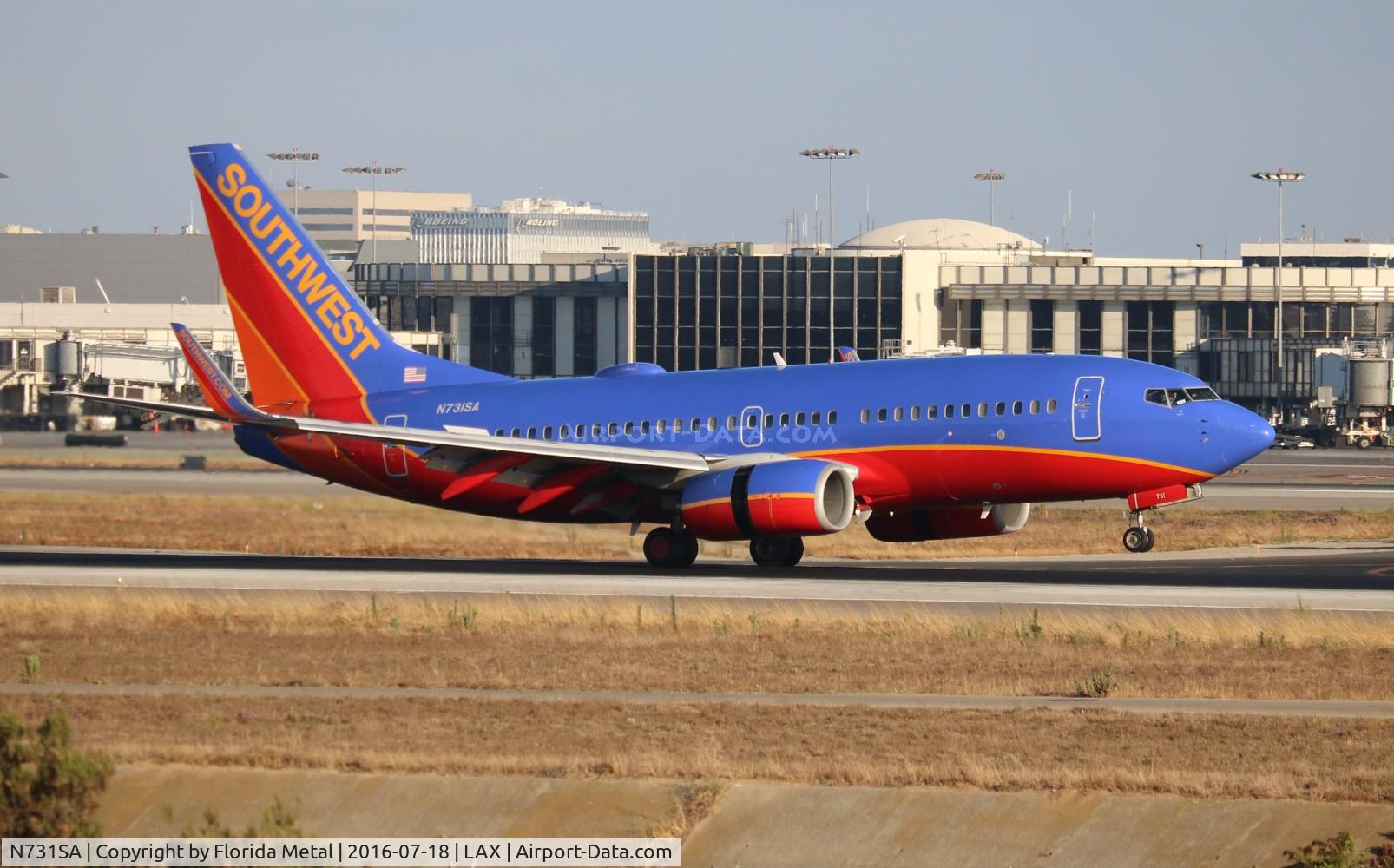 N731SA, 1999 Boeing 737-7H4 C/N 27863, Southwest